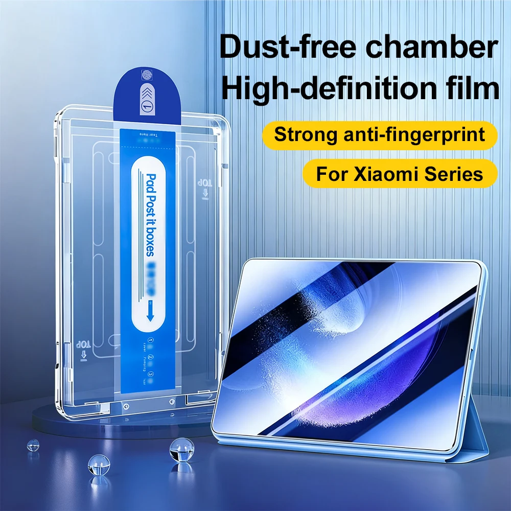 Premium Dust-Free Tempered Glass Screen Protector (2-Pack)