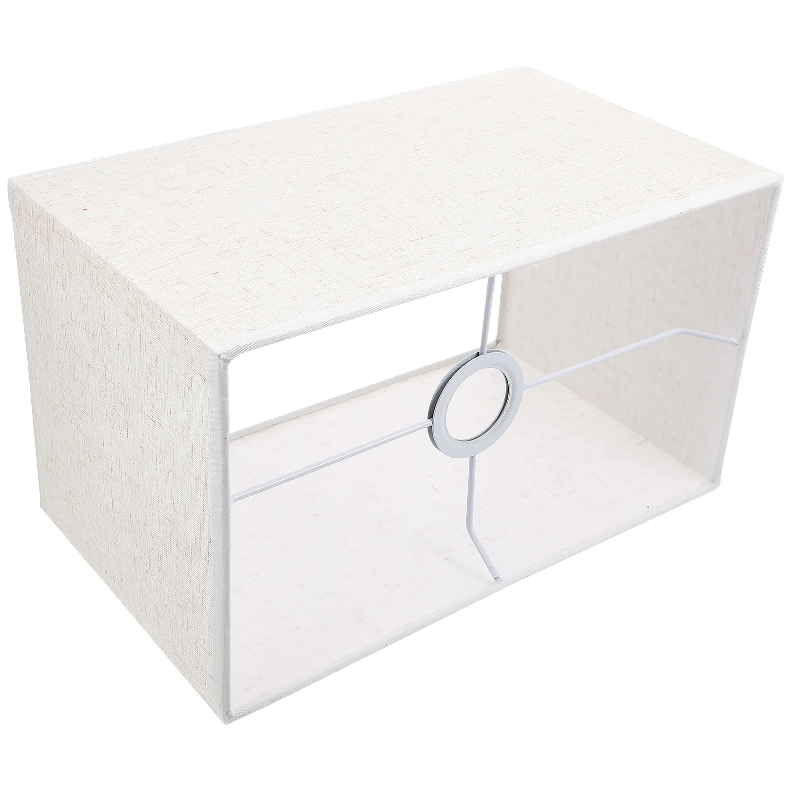 어린이 방지 콘센트 커버 직사각형 패브릭 램프 쉐이드, 삼베 벽 램프 쉐이드, ..