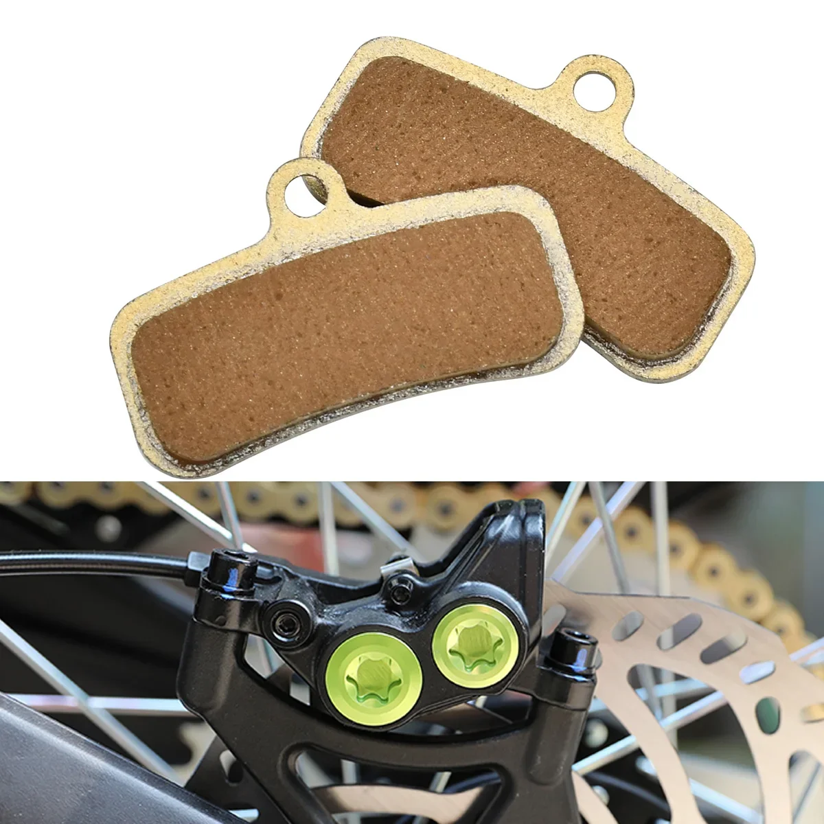 

Electric Motocross Front and Rear Silent Brake Pads For Surron Sur Ron Sur-Ron Light Bee S X Electric Dirt Bike Universal Parts
