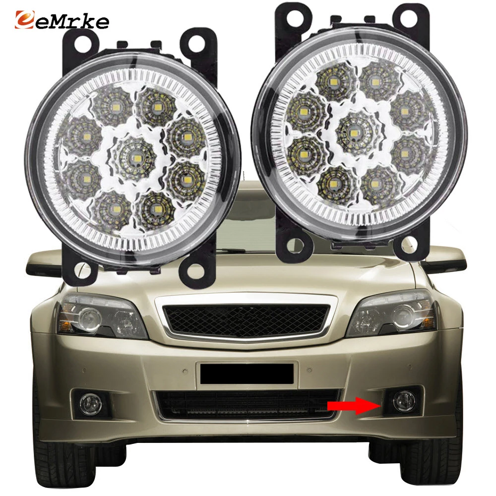 2 Pezzi Car Styling 9 Pezzi Led Daytime Running Lamp Drl Per Daewoo Veritas 2008 2009 2010 Fendinebbia H11 12V