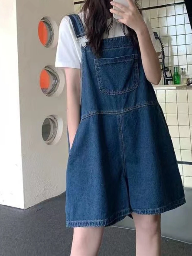 

Комбинезоны женские цельнокроеные подтяжки с широкими штанинами