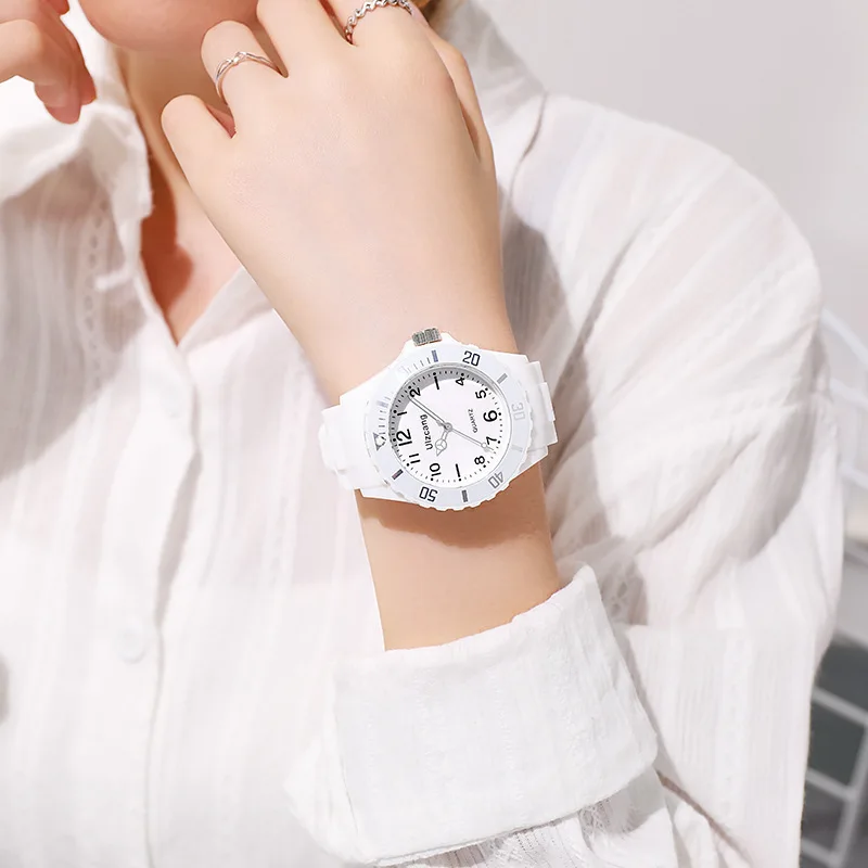Bonbóny barva silikon hodinky manželé sportovní vodotěsný hodinky multifunkční digitální náramkové hodinky ženy muži móda wristwatches
