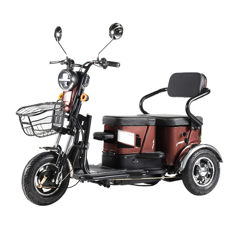 Smart Enclosed Tricycles Three Wheel Adult Electric Tricycle For Disabled