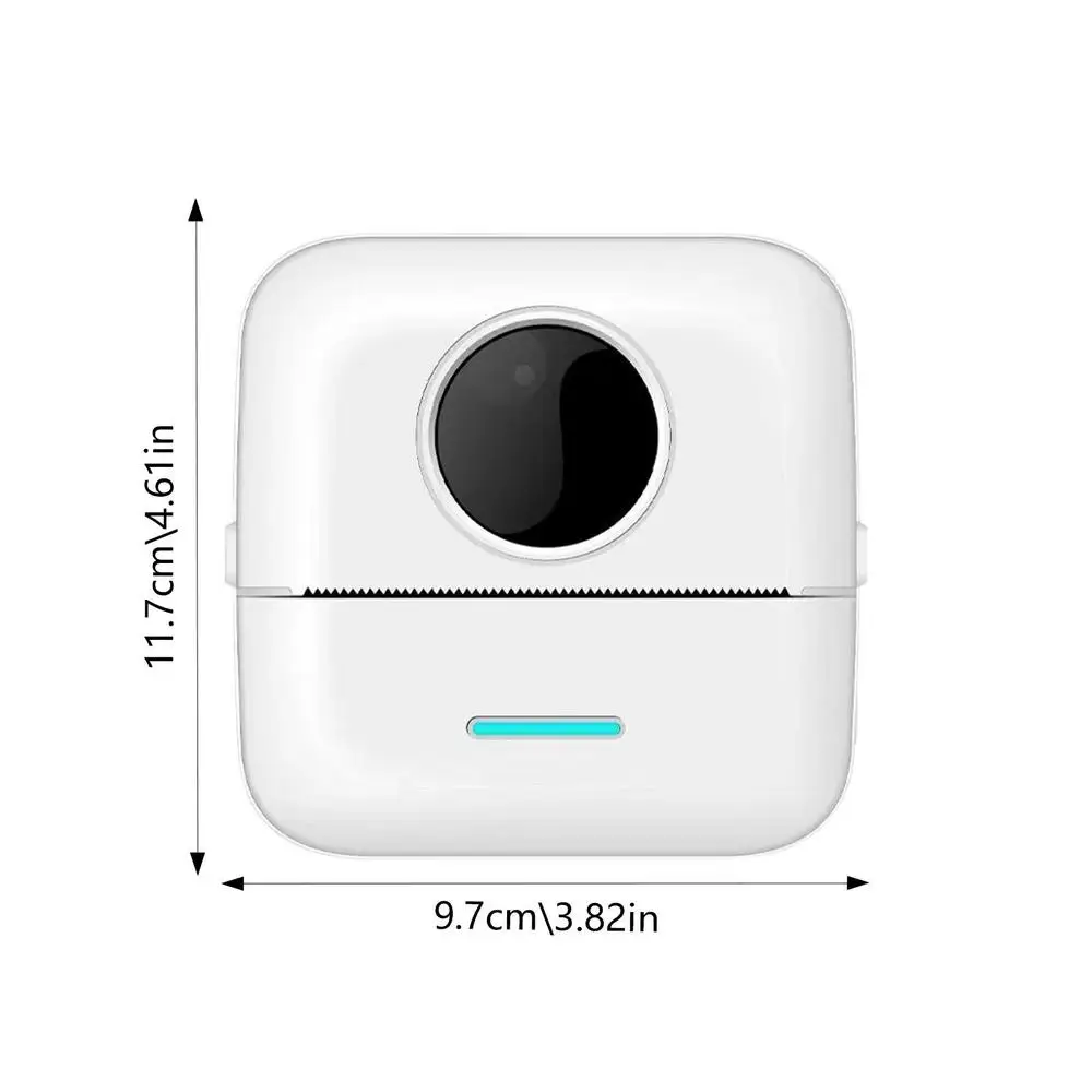 Mini sticker printer pocket wireless thermal label maker high