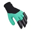 Gardening Gloves With Claws Breathable Waterproof Working Digging Planting Sting Resistant Non Slip Protective Latex Gloves 4