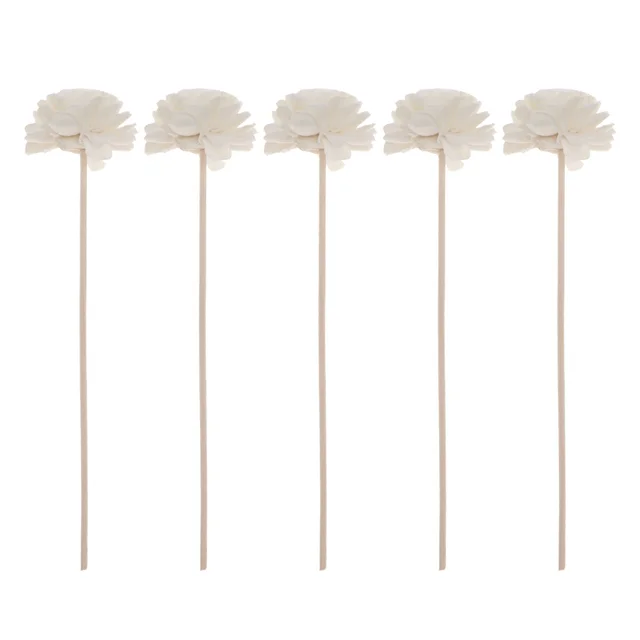 5 db Szoba Légitársaságok Virágcsere -Újratöltő Rattan Botok Illatos Diffúzorhoz Az Otthoni Irodában És A Hálószobában () - Image 2