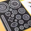 11/22pcs Spirograph Drawing Toys Set Interlocking Gears Wheels Geometric Ruler Drawing Accessories Creative Educational Kids Toy 3