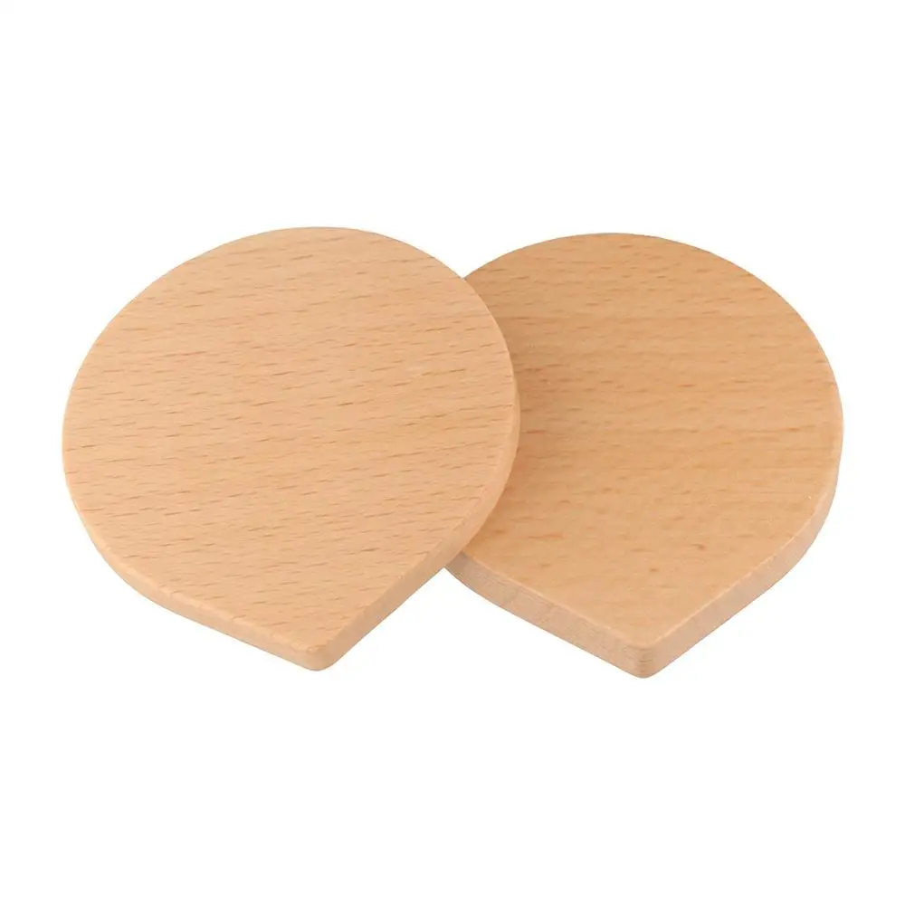 Mini Black Walnut Wood Makeup Mirror Foldable Rotatable Rotating Cosmetic Mirror Handheld Round Compact Pocket Mirror