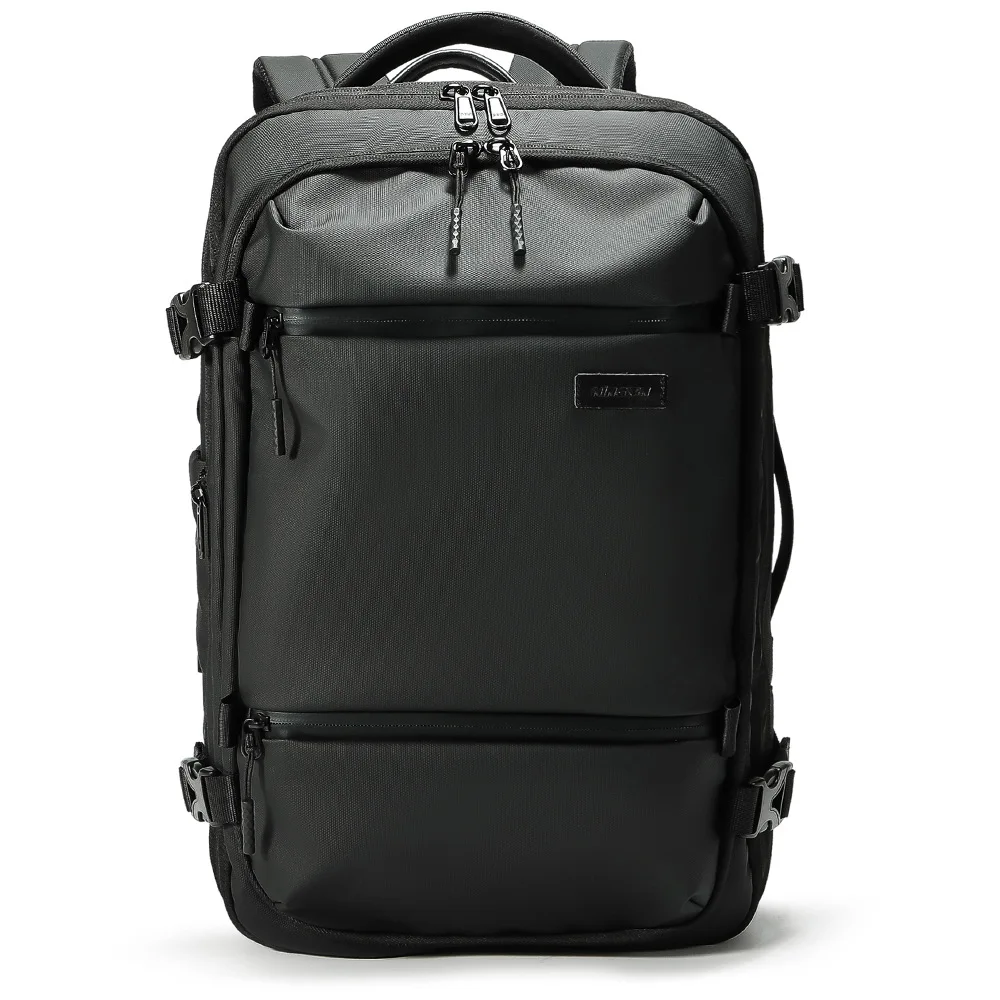 Man Travel Airback Vacuum Seal Compression Travel Backpack Laptop Expandable Vacpack Airbag Water Resistant &TSA Lock Anti Theft 2