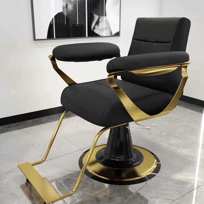 Barbers Tattoo Chair Stylist Facial Makeup Nail Manicure Chair Beauty Salon Luxury Leather Tabouret Coiffeuse Garden Furniture