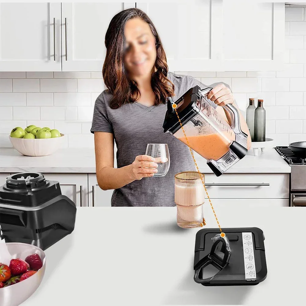 2Pcs Pour Spout Cover for 72oz Pitcher Compatible with BL610 BN751 BN801 BN750 Models for Smoothies and Sauces