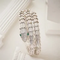 Designer Fashion Copper Jewelry 3A Cubic Zirconia Party Bangle 1