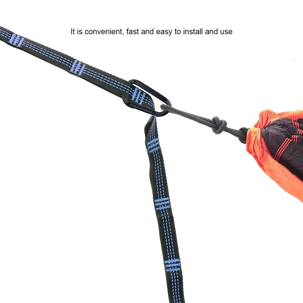 3m Wear Resistant Outdoor Hiking Hammock Rope High Strength Tree Hanging Straps 4