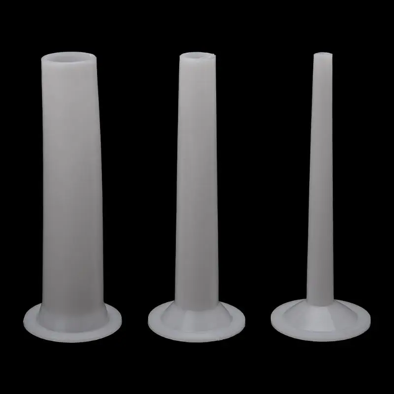 

3Pcs Plastic Sausage Filling Stuffing Tube For Handmade Grinder Stuffer 5# Dropship