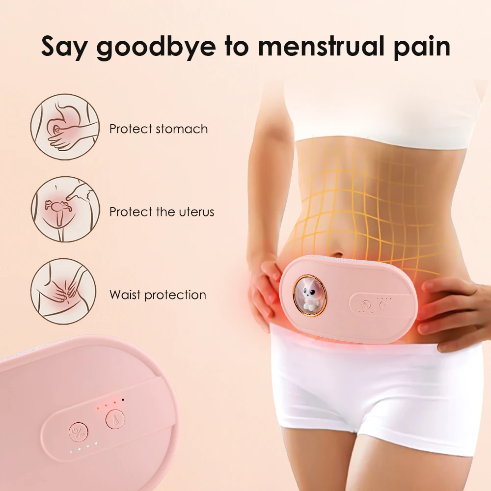 Heat Pad Period Stuff Reusable Pads Menstrual Cramp Simulator Machine  Cramps Pain Relief Massager - AliExpress