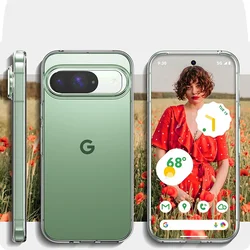 Ultra Thin Transparent Silicone Soft Case - Clear Shell Back Cover for Pixel 8A