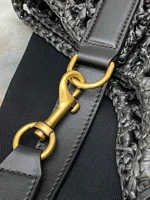 Sac à bandoulière marron de luxe en cuir véritable de haute qualité pour femme, idéal pour les trajets quotidiens, de marque de créateur 5