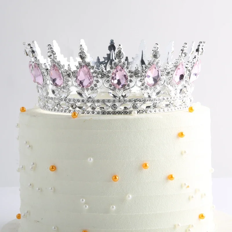Gold Cake Topper Crown Decorations