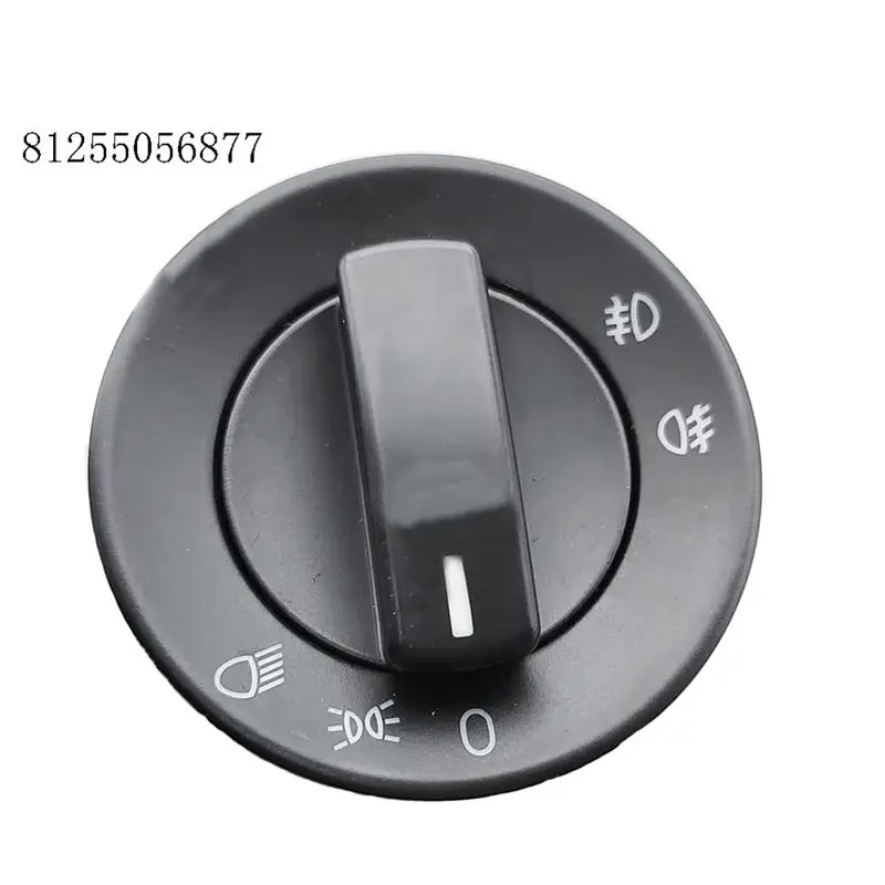 A65X-81255056877 MAN TGA/TGL/TGM/TGS/TGX 트럭 헤드라이트 조정 스위치 부품용 로터리 스위치