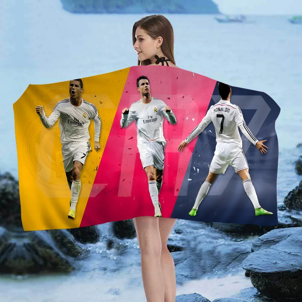 Cristiano Ronaldo CR7 Big Microfiber Beach Towels Quick Dry Towel Sand Beach Towels Pool Towel for Travel Swim Pool Yoga 5