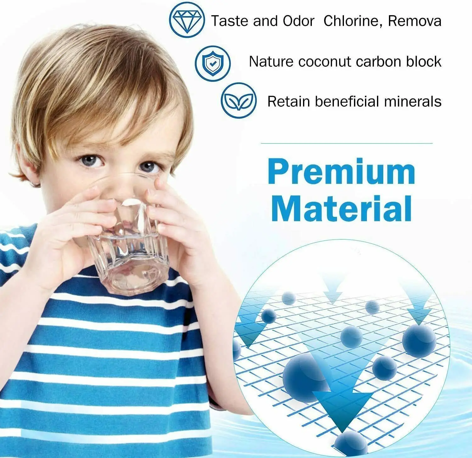 Рисунок 4 - зеркальный фильтр для воды в холодильнике