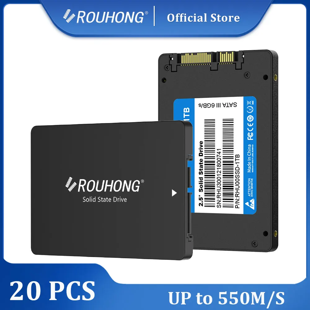 

20pcs Internal Ssd Hard Drives 2tb Ssd Sata 1tb 2.5 256gb 512gb Ssd External Hard Drive SSD 120gb 128gb 240gb 480gb 500gb ssd