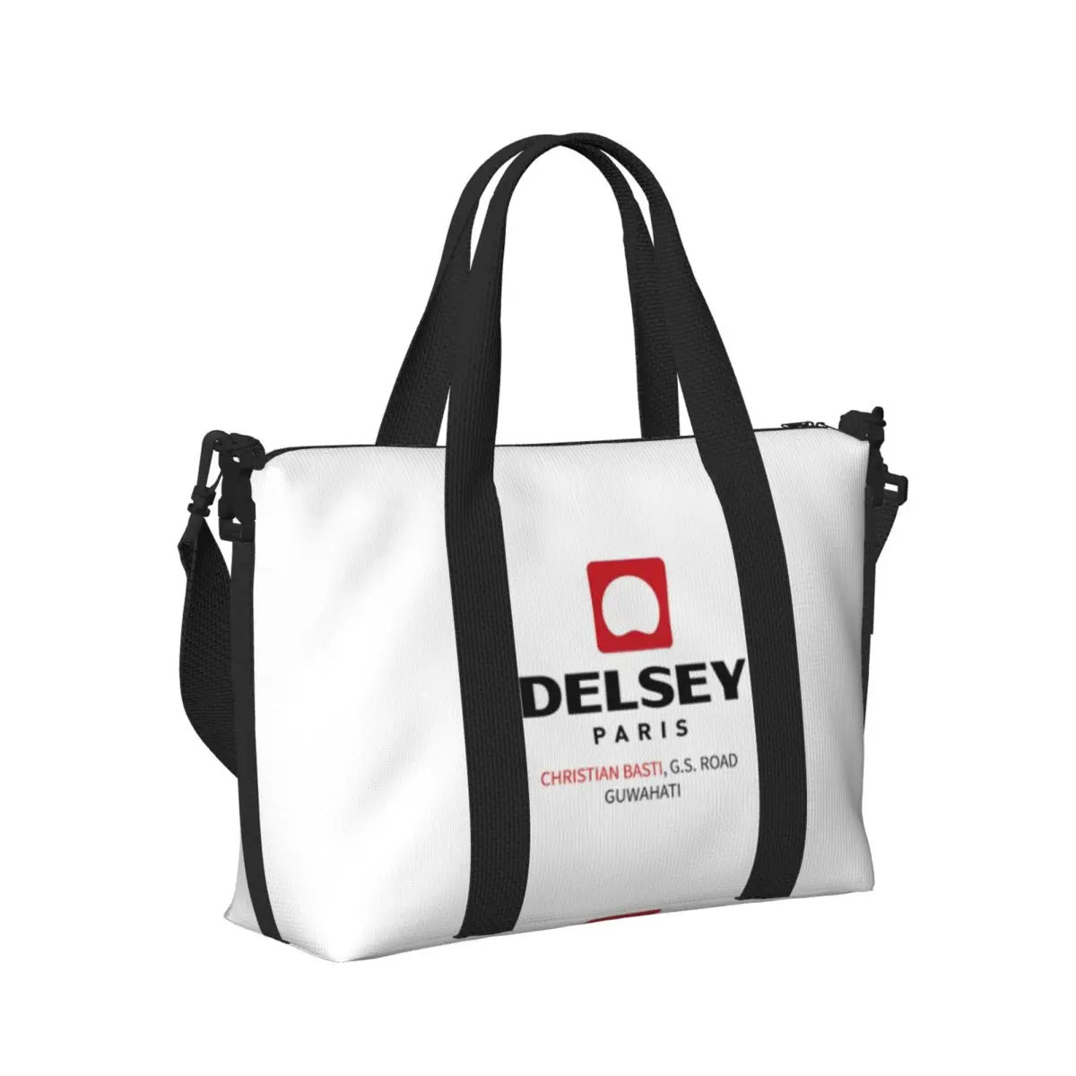 Large DELSEYS Tote Bag for Women Shoulder Shopper Beach Gym Travel Bag