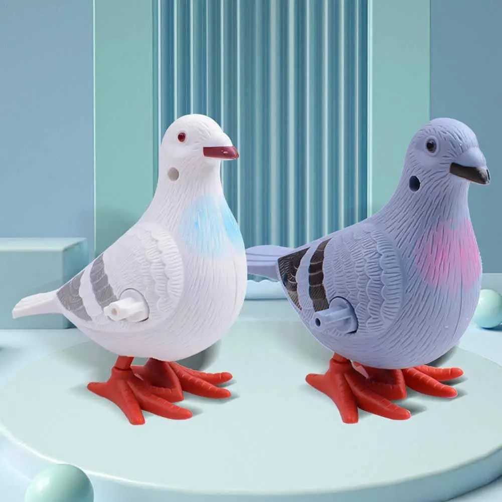 

Cute Simulation Animal Bouncing Pigeon Clockwork Toy Bouncing Pigeon Children's Toys Clockwork Jumping Animals Toy
