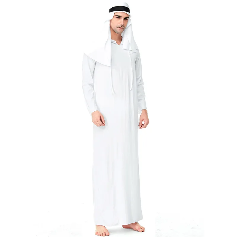 Disfraces de jeque árabe de Arabia para hombres Príncipe pastor para  cosplay de fiesta de Halloween