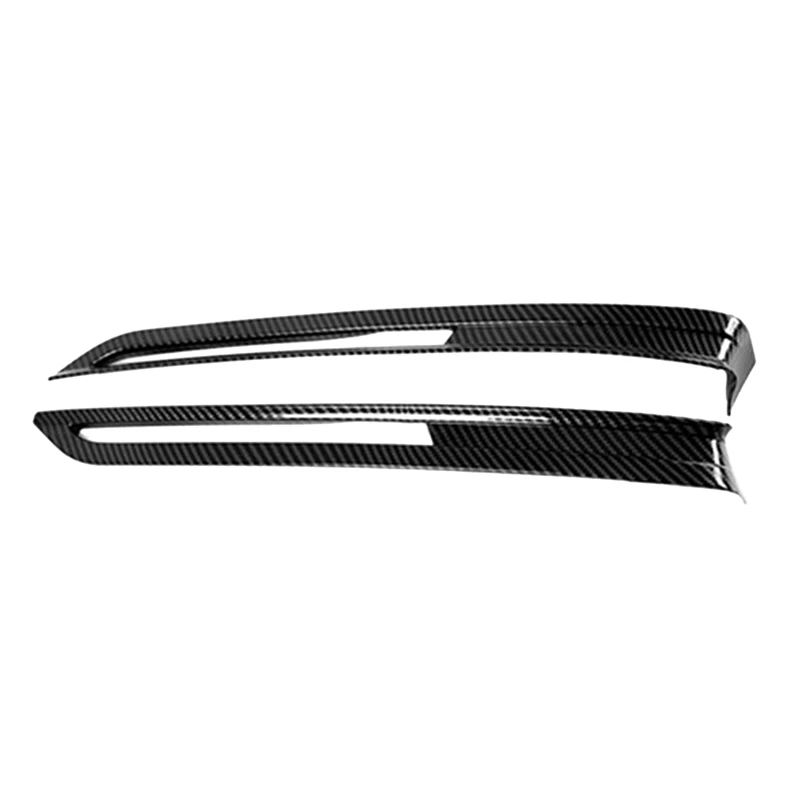 

Автомобильный передний бампер из АБС-углеродного волокна, противотуманная лампа, рамка, обшивка для Mazda CX30 светильник 2020 2021