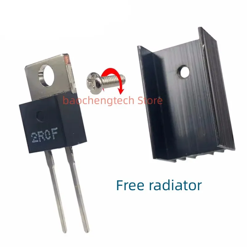 Non-inductive rezistor  RTP20  1%  20watts 35W  R5  energie filmovat odpory 35watt  0.5ohmsrtp35