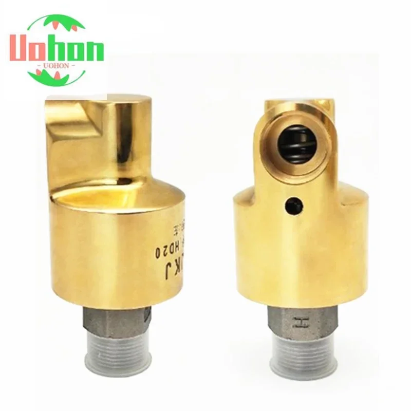 

HD-type High Speed Rotary Joint HS-G Single And Double Universal Oil Copper Pipe Joint Cooling Water Air Vapor