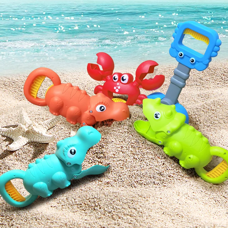 

Beach Toy Plastic Scoop Rake Sand Shovels Set for Kids Hand Claw Grabber Grabbing Pick Up Toys Play Tool Gift Water Toys