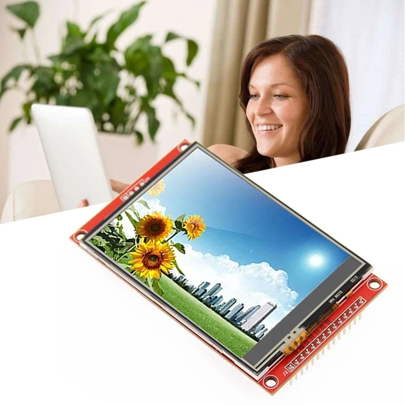 3.2 ġ SPI LCD  RGB 65K ÷ 240x320 TFT , ILI9341, ּ 4 IO 3.3V(MSP3217)