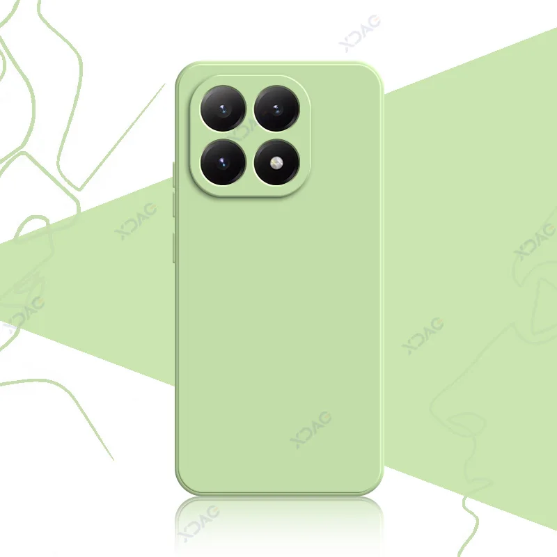 Luxury Waterproof Silicone Back Cover for Mobile Phones - Soft 360° Protection