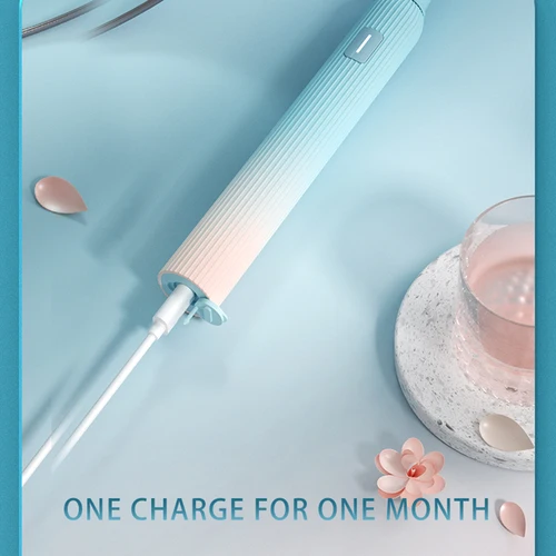 ENCHEN MINT5 전동 음파 칫솔, C타입 포트, 성인 커플 세트, 전신 세척 가능, IPX7 방수, 3 가지 청소 모드 5
