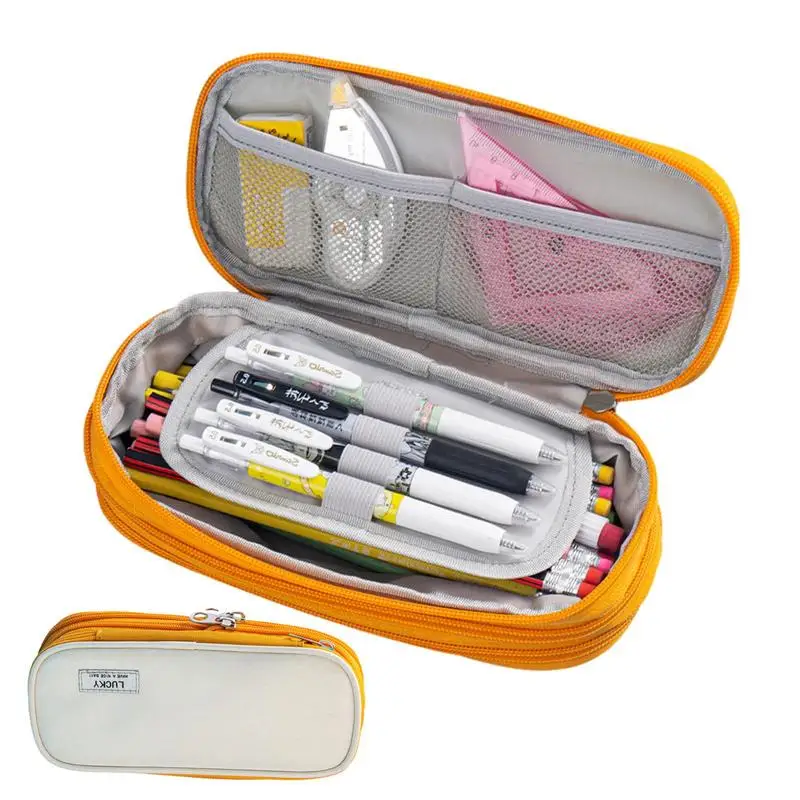 

Pencil Case For Girls Waterproof Stationery Bag Pouch Holder Box For Girls Office Student Stationery Organizer School Supplies