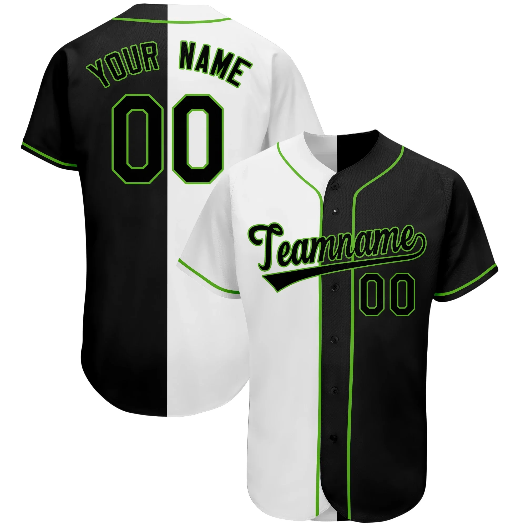 thumbnail image 1 of Camiseta de béisbol personalizada por sublimación, diseño de impresión para entrenamiento de juego de softbol profesional de liga universitaria, camiseta de béisbol para hombres y jóvenes, 1 of 5