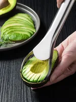 Avocado Knife Gadget Stainless Steel Cutters Kitchen Gadgets Fruit Cutting Artifact All for Kitchen and Home Dragon Fruit Slices - Image 2