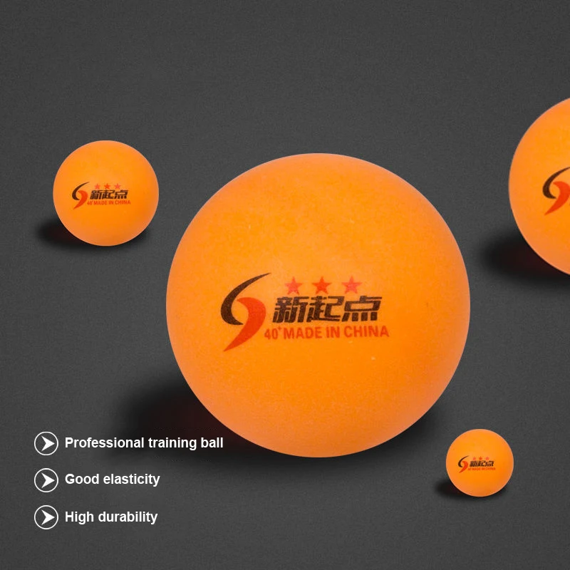 Description Picture 3 of item1Pcs Ping-Pong Ball Table Tennis Balls 3 Stars Professional Competition Training Ball 40mm ABS/Plastic Materials Match