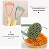 Kitchen Household Tools Potato Masher Plastic Sweet Garlic Mash Press Mud Press Manual Mashing Tool Easy To Operate Tool 6