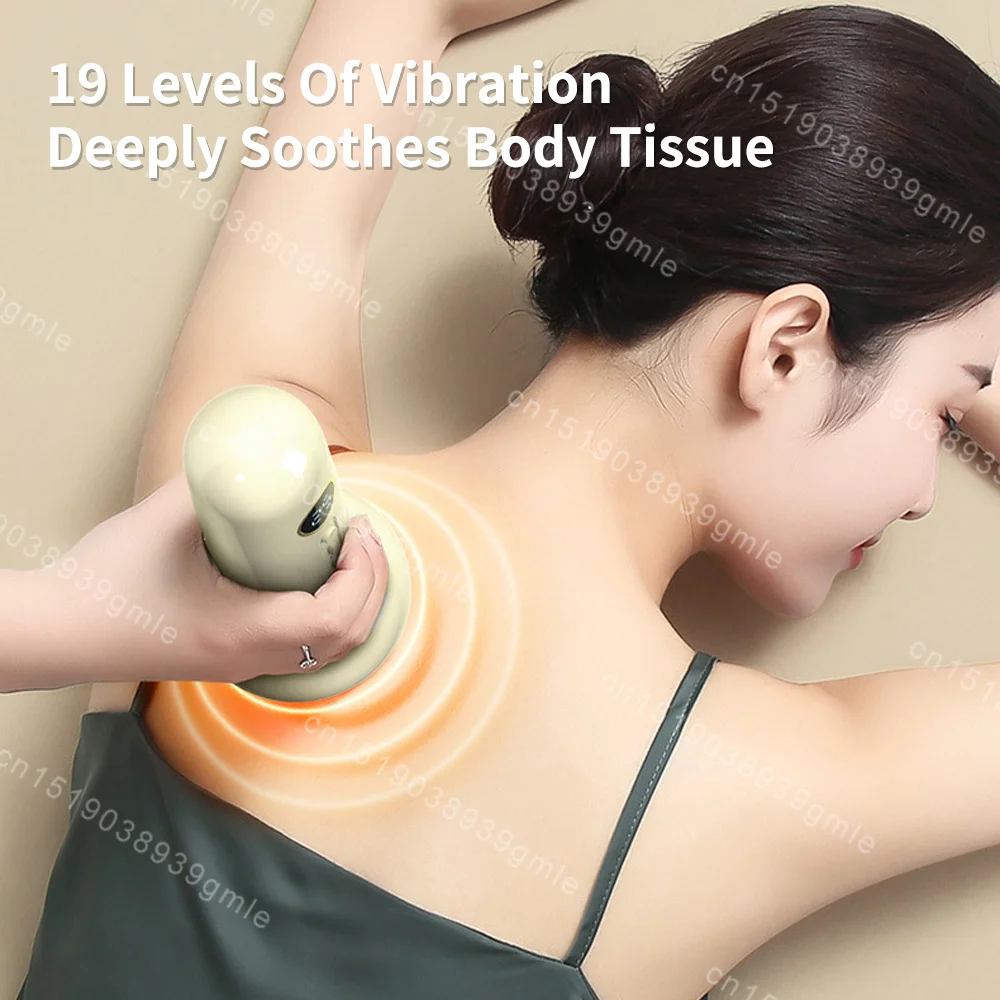 Electric Cupping Massager Vacuum Suction Cup Guasha Anti Cellulite Beauty Health Scraping Body Slimming Massage Body Relax