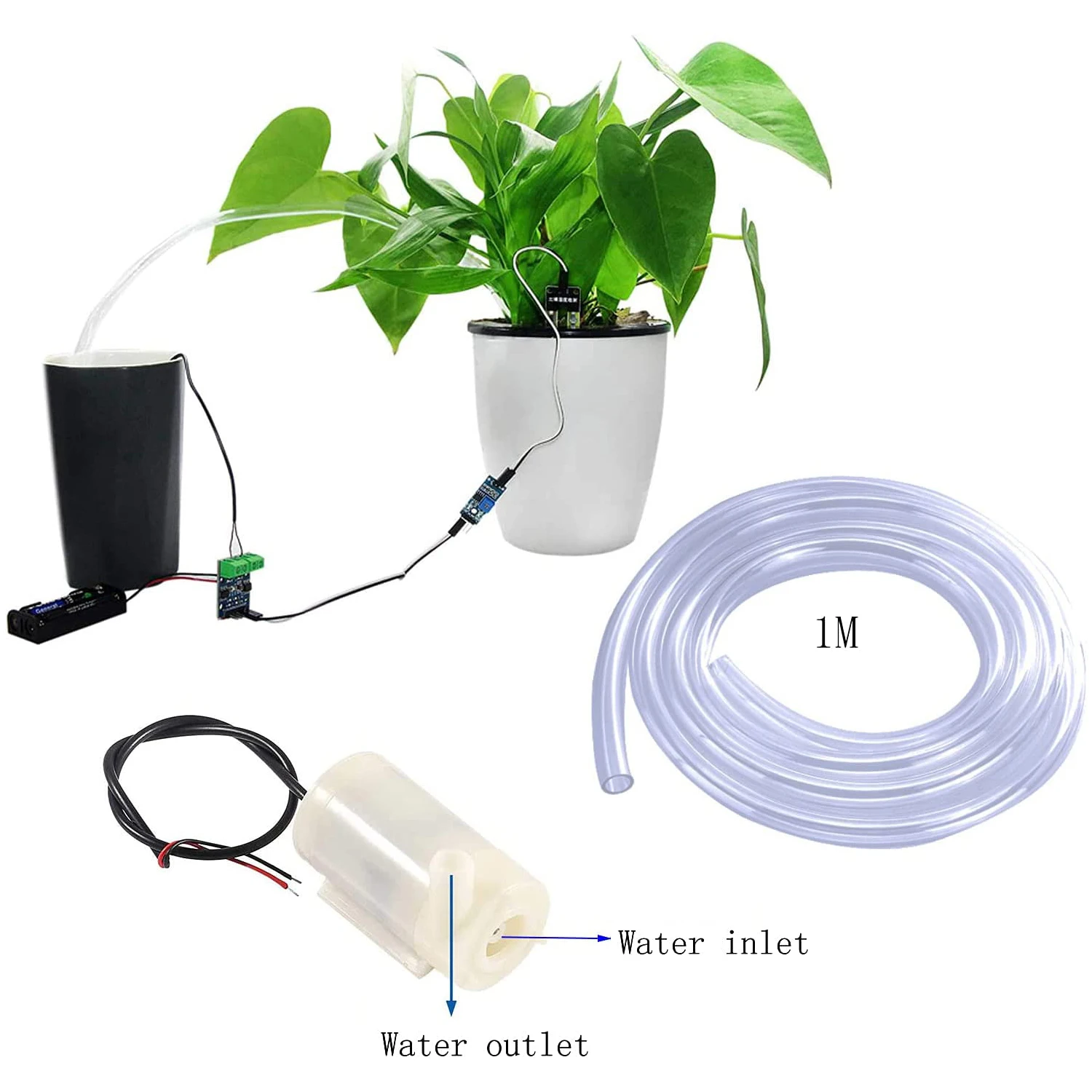 Kaufe USB Micro Tauch-Mini-Wasserpumpe für Aquarien, Aquarium, Brunnen,  Gleichstrommotor