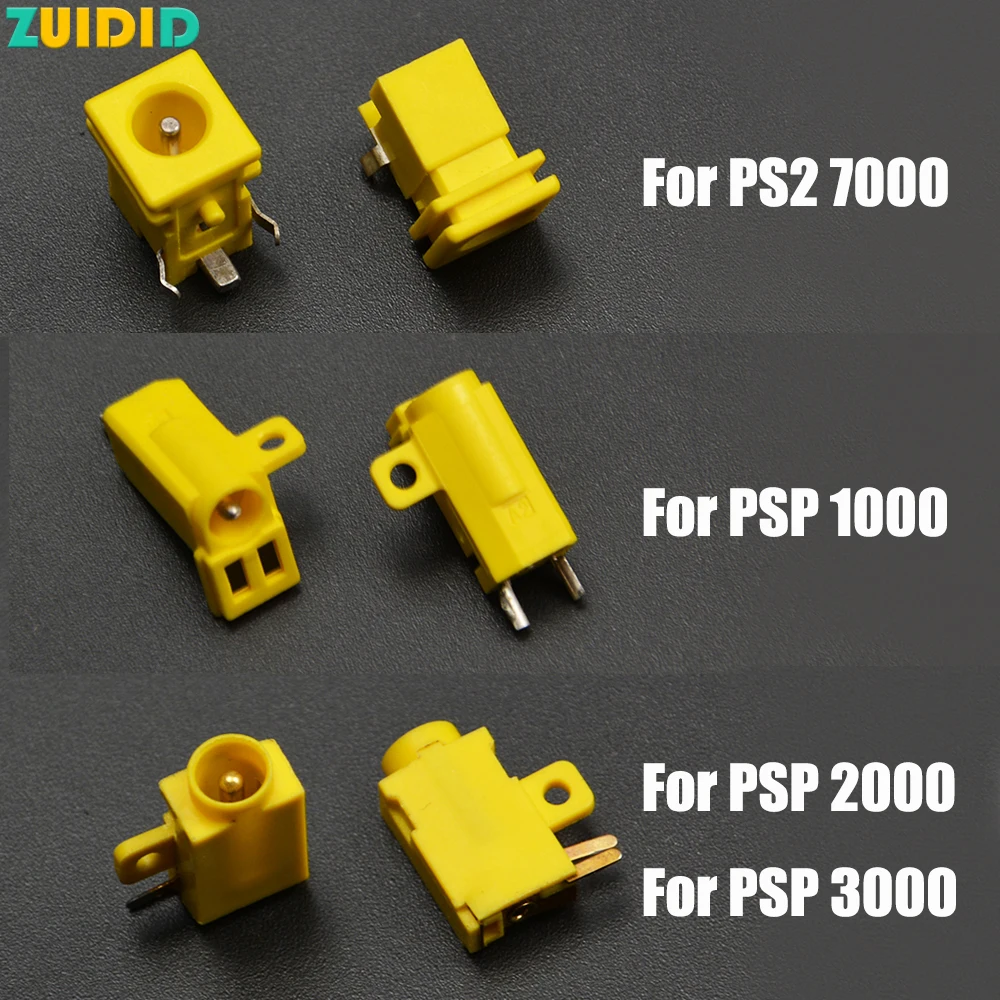 ZUIDID 1pcs For PSP 1000 2000 3000 Power Charger Port Outlet Power Charge Jack Connector For PS2 70000 PSP2000 PSP1000 Console