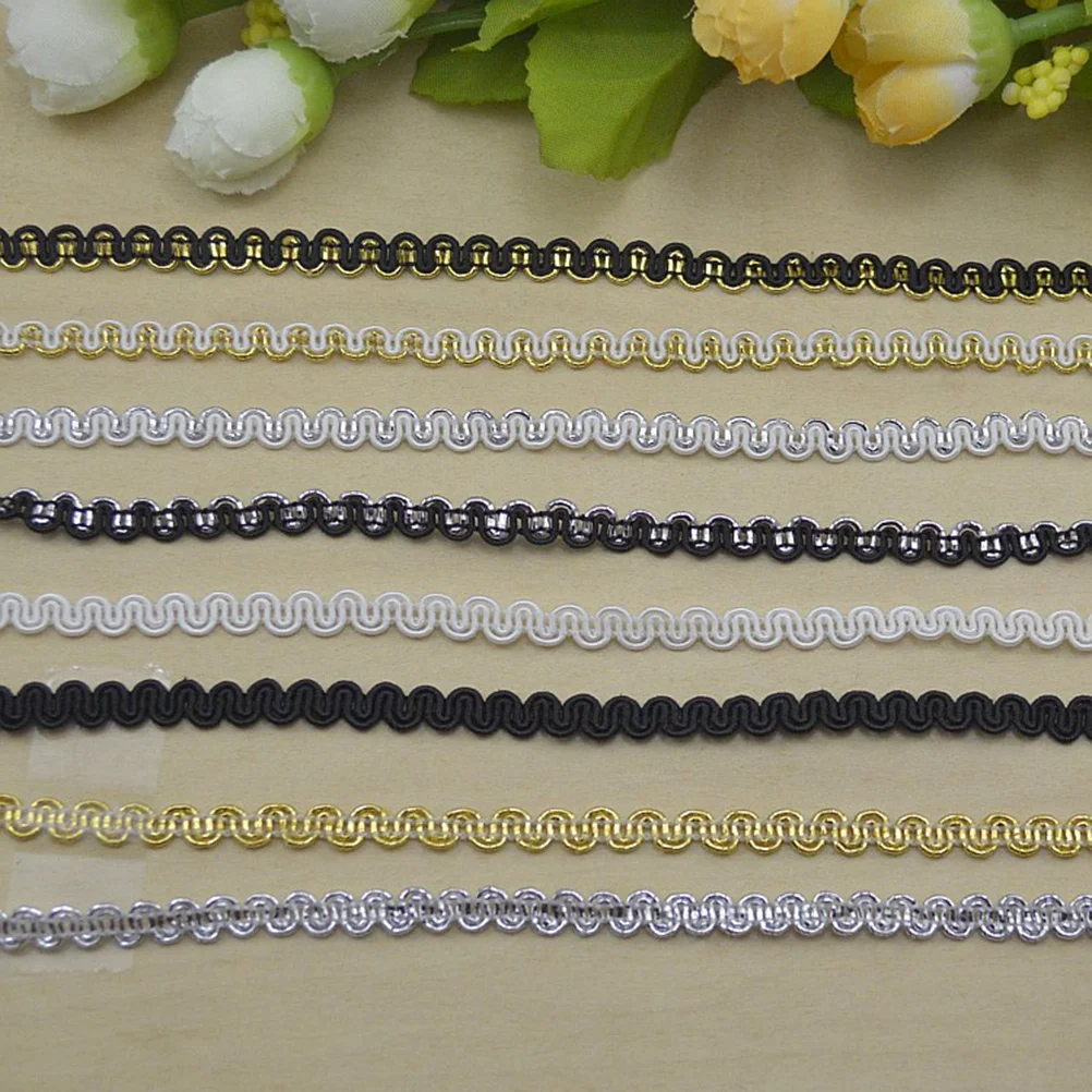 아플리케 신부 골드 레이스 원단 삼베 리본 웨딩 드레이프 장식, 장식 브레이드 트림