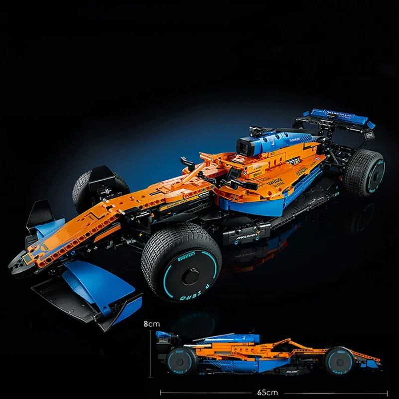 

Technical Series Formula One McLaren F1 Building Blocks Super Speed Racing Car Bricks Toys Assembly MOC 42141 For Adult Kid Gift