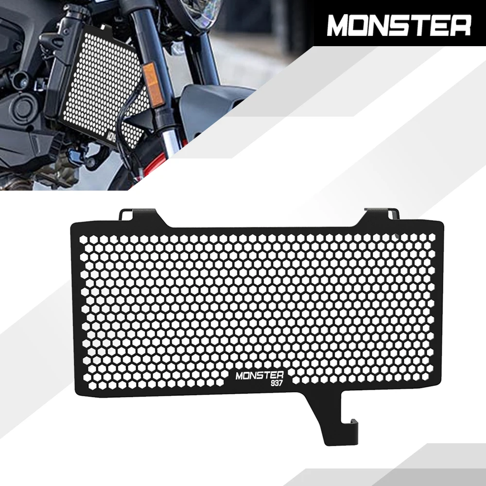 

2021 2022 2023 2024 Motorcycle Radiator Grill Guard Cover Protector Accessories For Ducati Monster937 Monster950 MONSTER 937 950