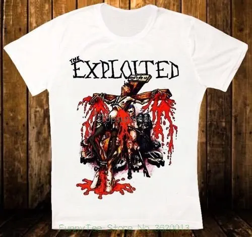 

The Exploited Jesus Is Dead Punk Rock Retro Vintage Hipster Unisex T Shirt 1406
