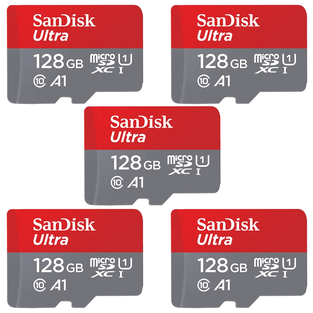 Sandisk Micro Cartão sd tf Cartão de Memória 32gb 128gb Classe 10 a1 16gb 64gb 120 mb s Memória Flash Microsd para o Telefone Peças - Imagem 5