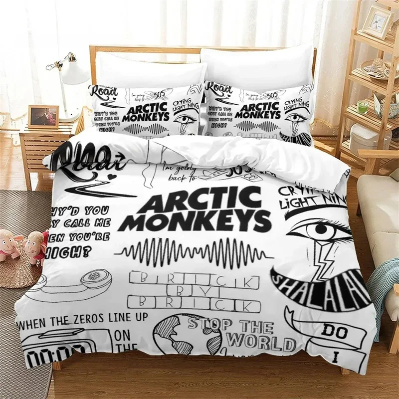 New Arctic Monkeys Bedding Set Single Twin Full Queen King
